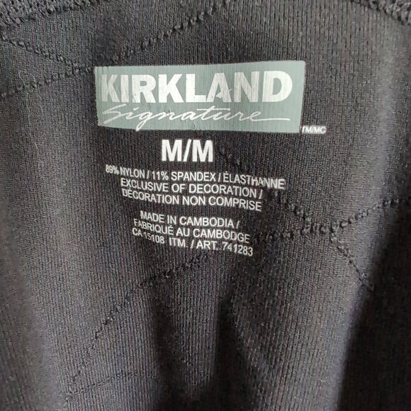 Kirkland Long Sleeve Zip Yoga Top Size Medium - Picture 4 of 4